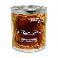 Износостойкая огнезащита д-дерева ОГНЕЗА-УМ-Д 1кг.