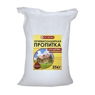 Сухая огнебиозащитная пропитка для дерева 25 кг.